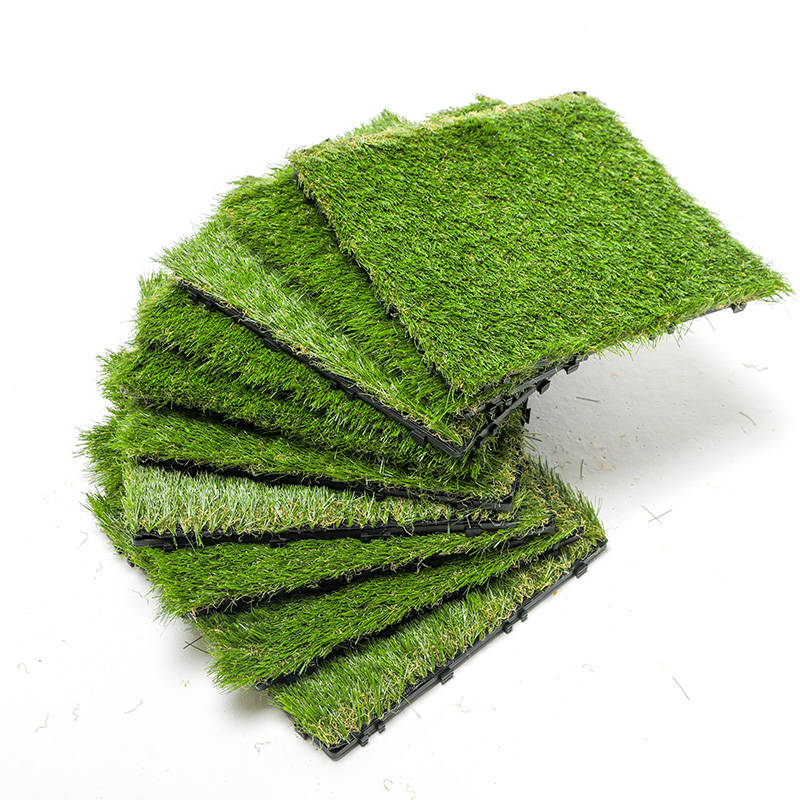 Realistične isprepletene ploče od umjetne trave za vrt