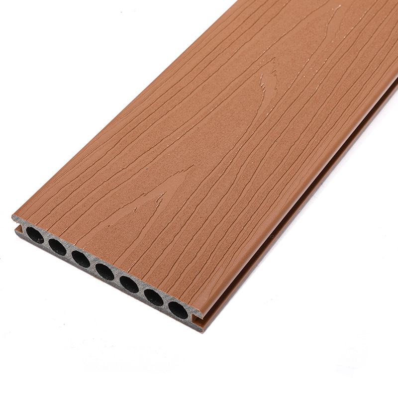 Ko-ekstruzija WPC Decking Dvorišna drvena plastična podna dekoracija