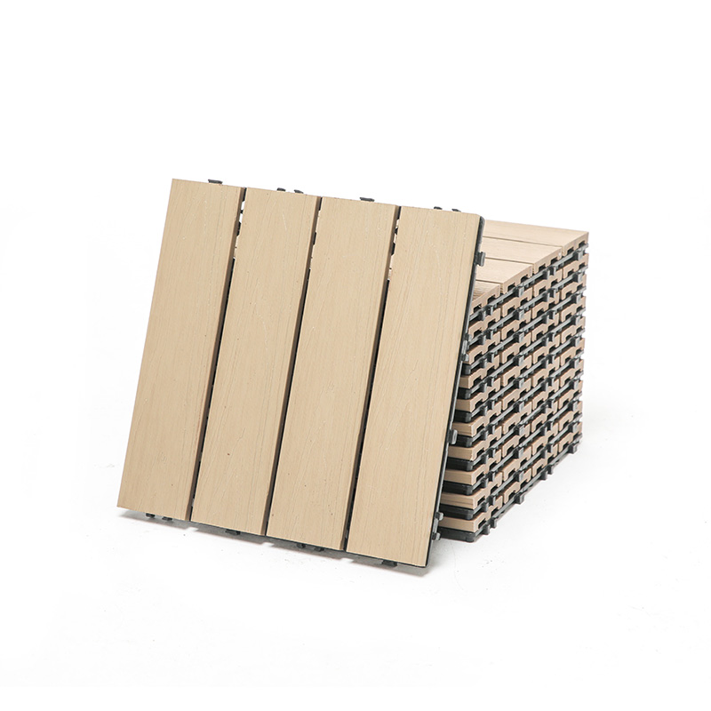 Izdržljive WPC kompozitne isprepletene palubne ploče za vanjske drvene plastične ploče